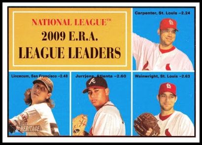 45 Chris Carpenter Tim Lincecum Jair Jurrjens Adam Wainwright